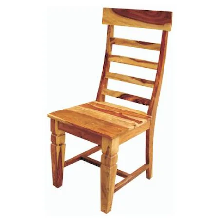 Rustic Ladder Back Dining Chair